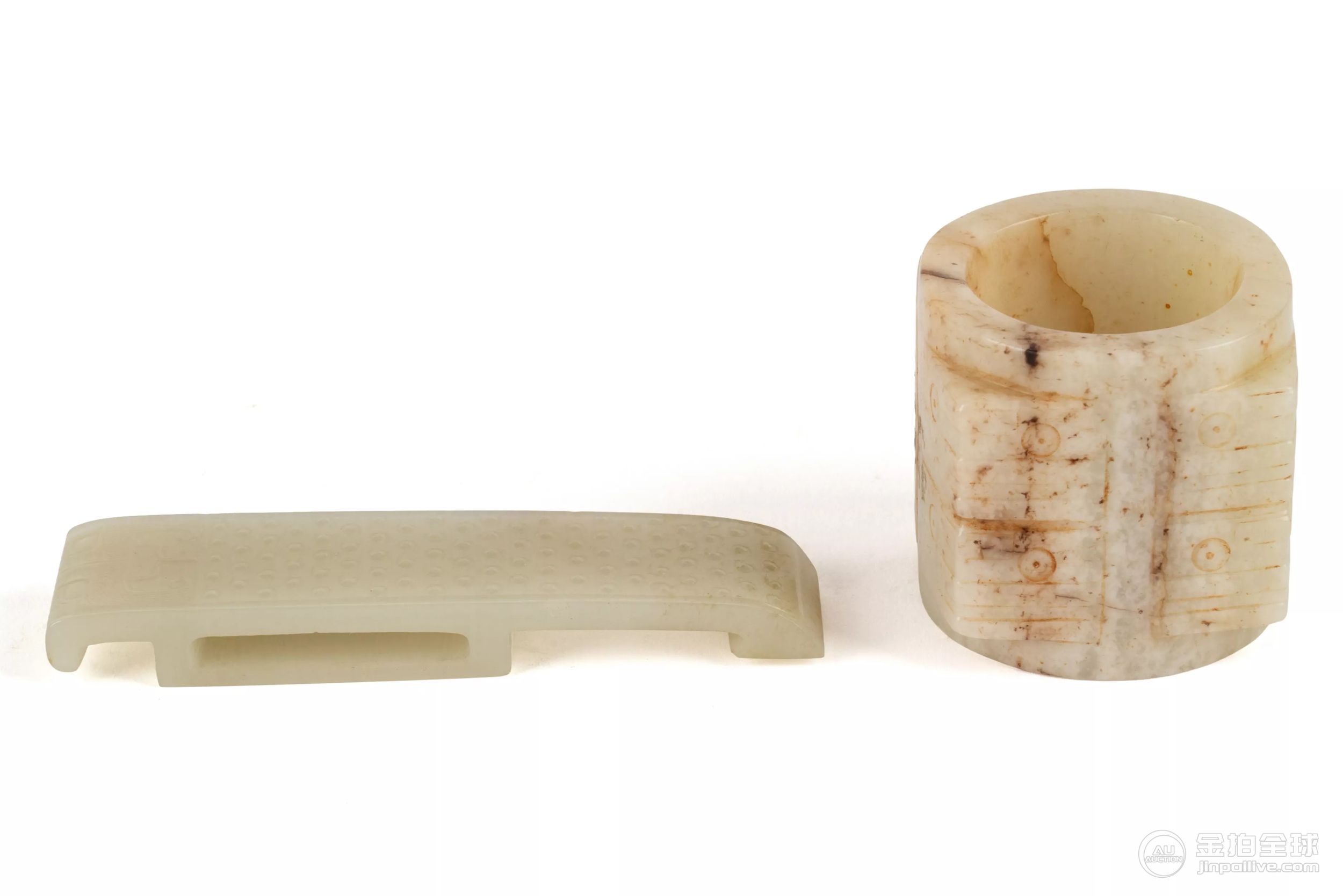 A CHINESE JADE CONG (2) 图片1