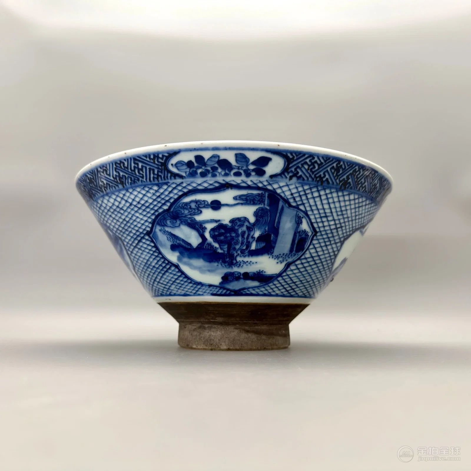18th Century Chinese "Scholar's Bowl" or "Stand Bowl" 图片3