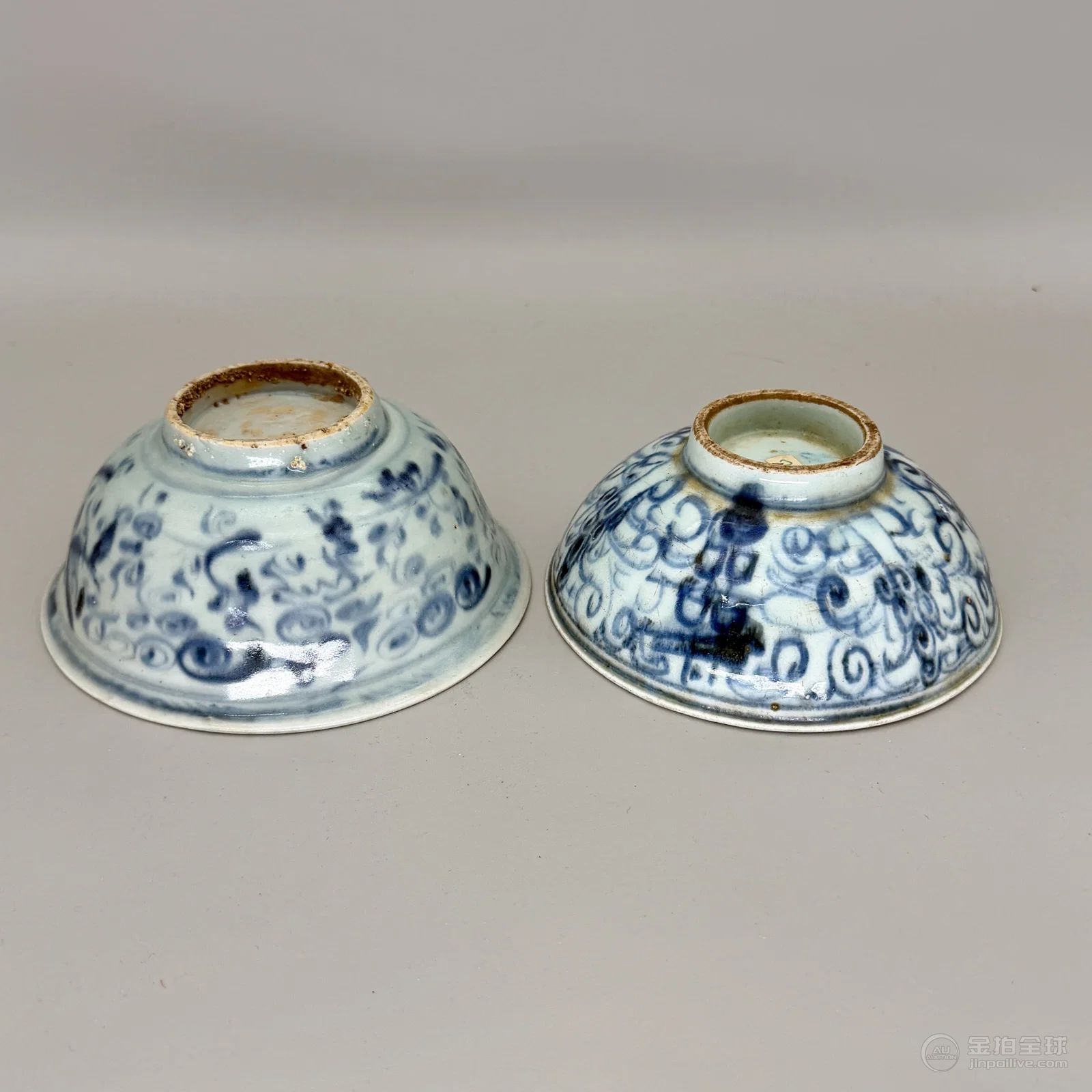 Five Ming Blue and White Bowls 图片14
