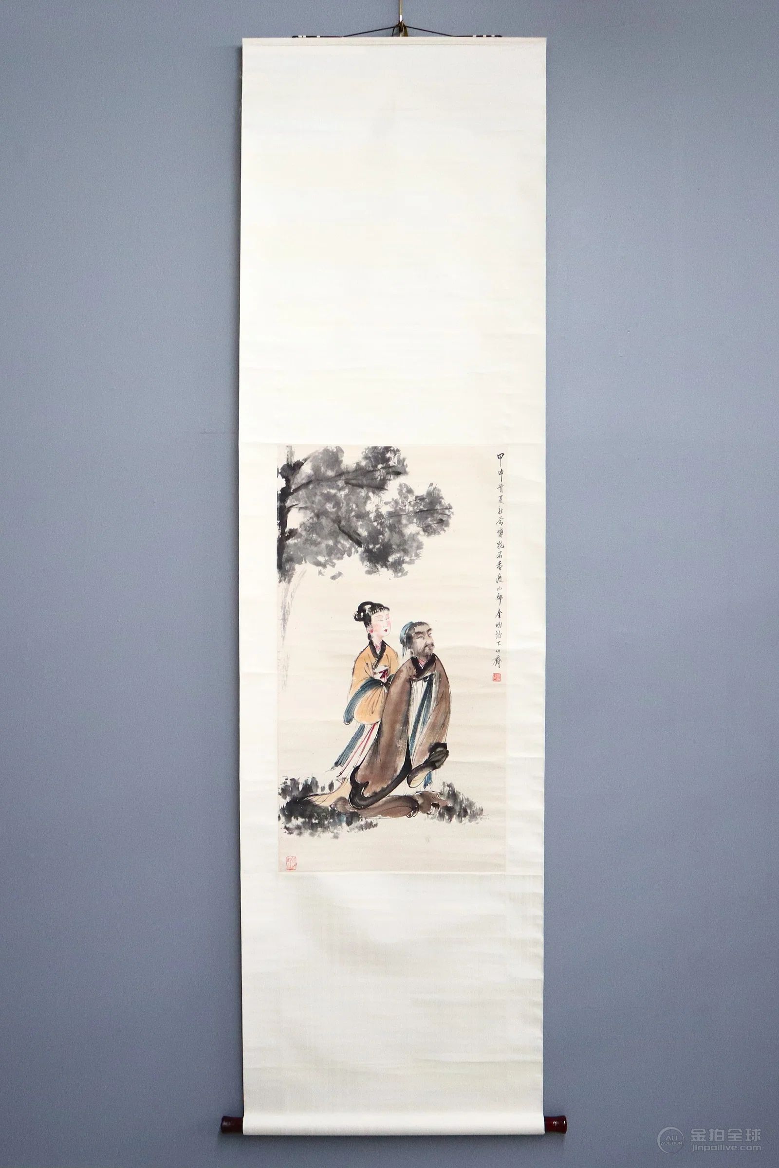 Chinese Scroll, Mark of Fu Baoshi 图片2