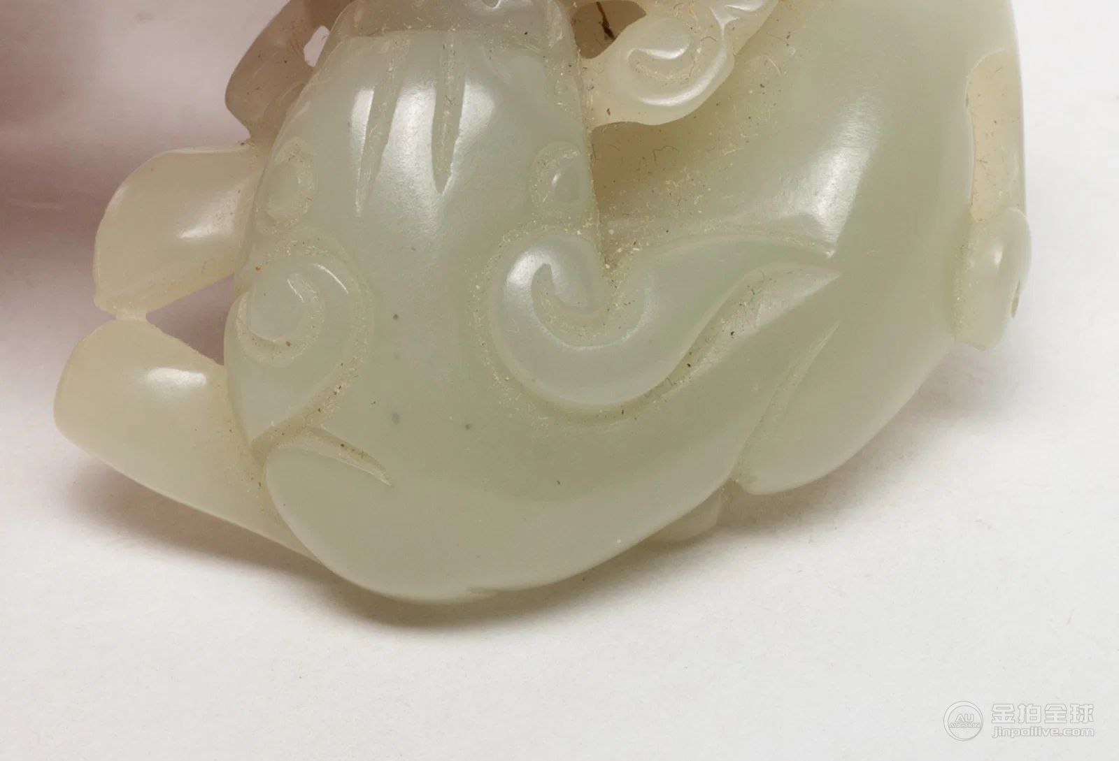Estate Two Chinese Jade Carvings 图片15