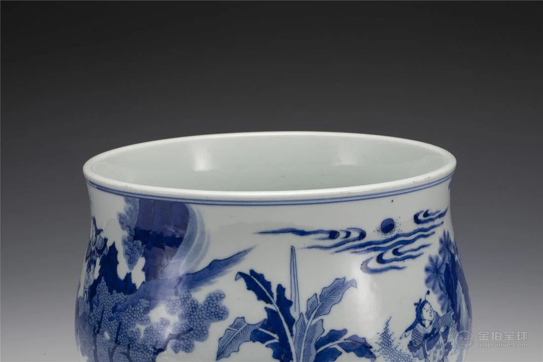 QING KANGXI BLUE & WHITE CENSER 图片3