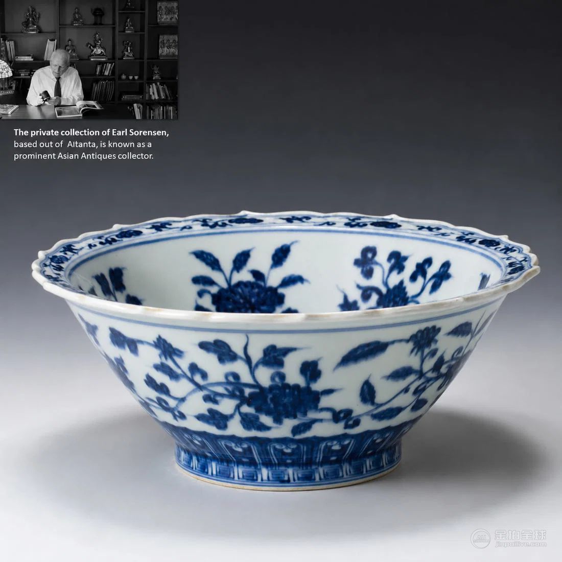 MING XUANDE BLUE & WHITE BOWL 图片1