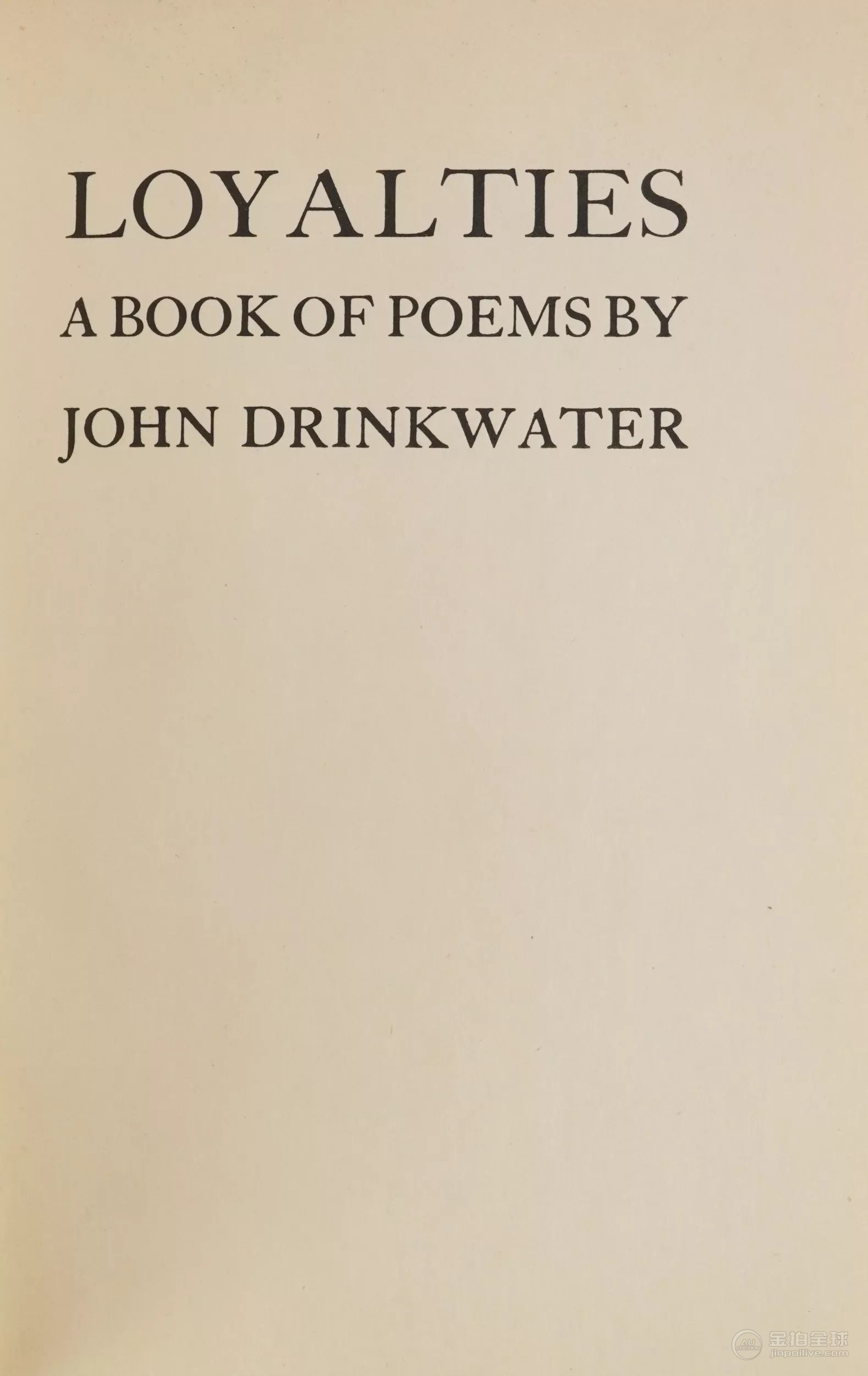 John Drinkwater, Loyalties: A Book of Poems, published by the Beaumont Press on Japanese vellum with 图片4