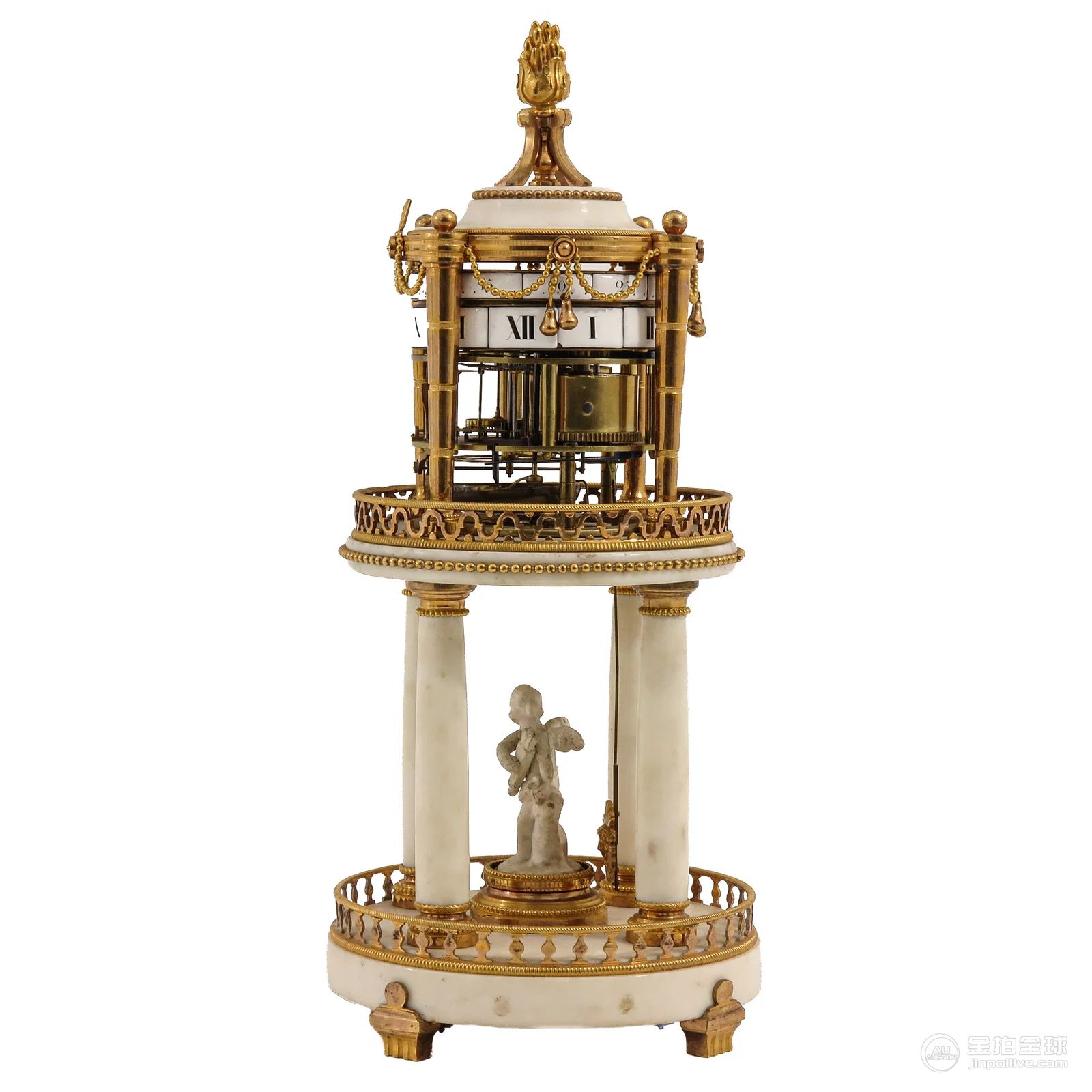 A Cercles Tournants Clock 图片2