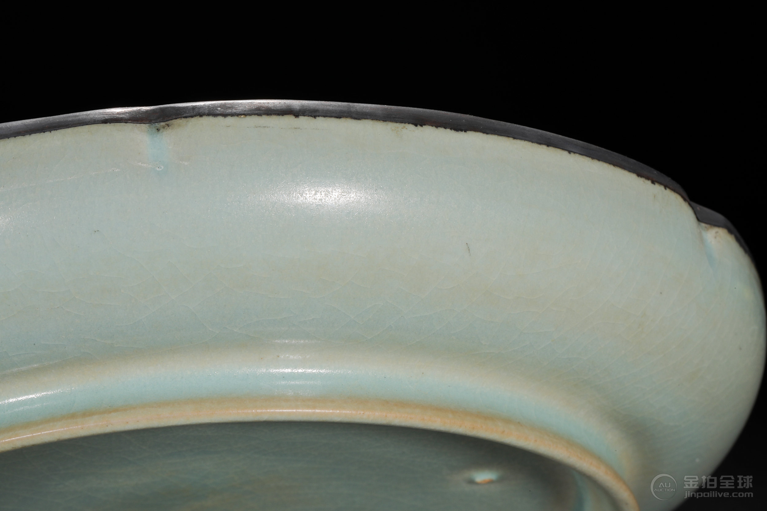 Before the Ming Dynasty Ru Kiln Folding Plate 图片2