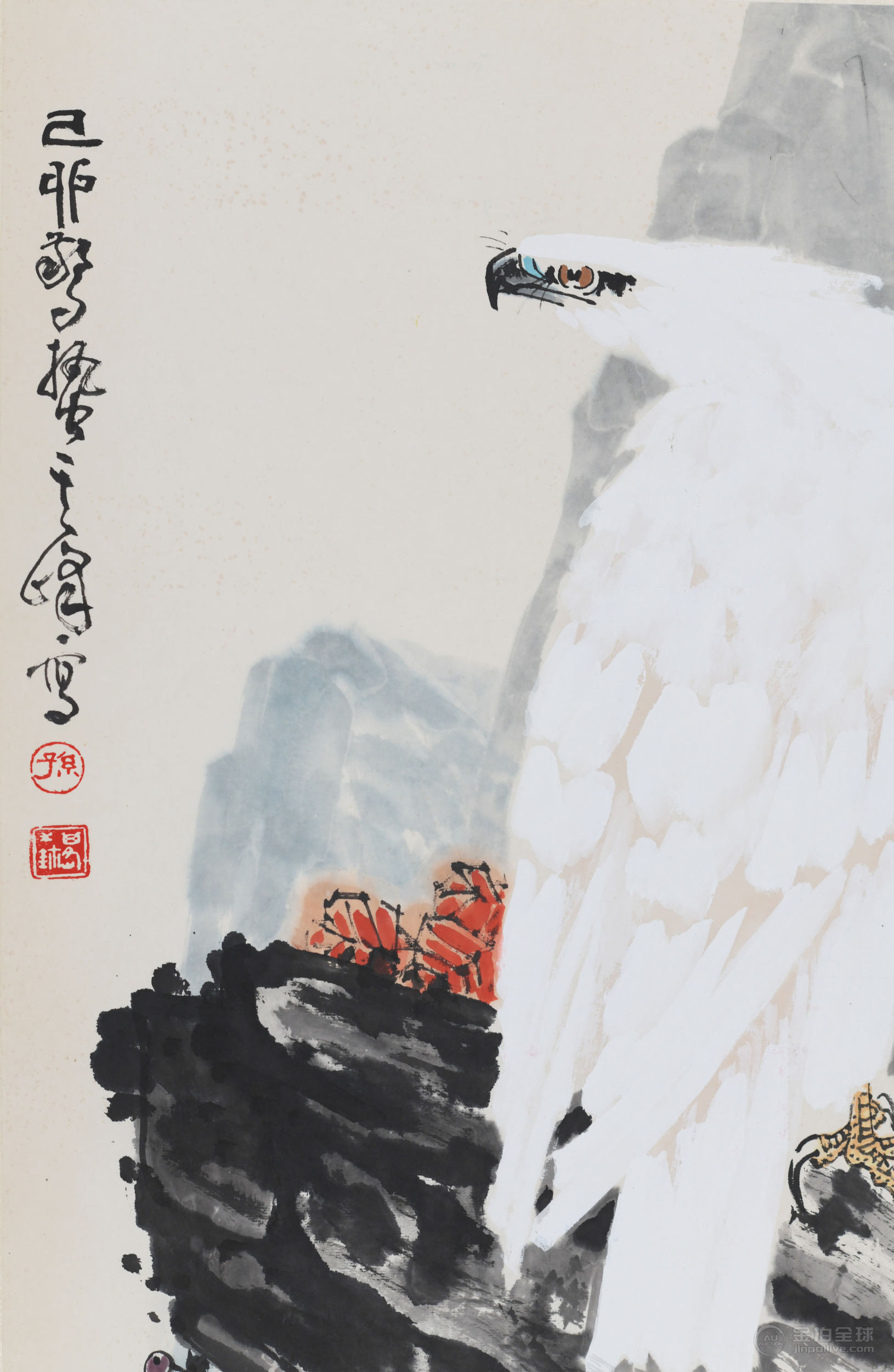 孙其峰 白鹰 图片3