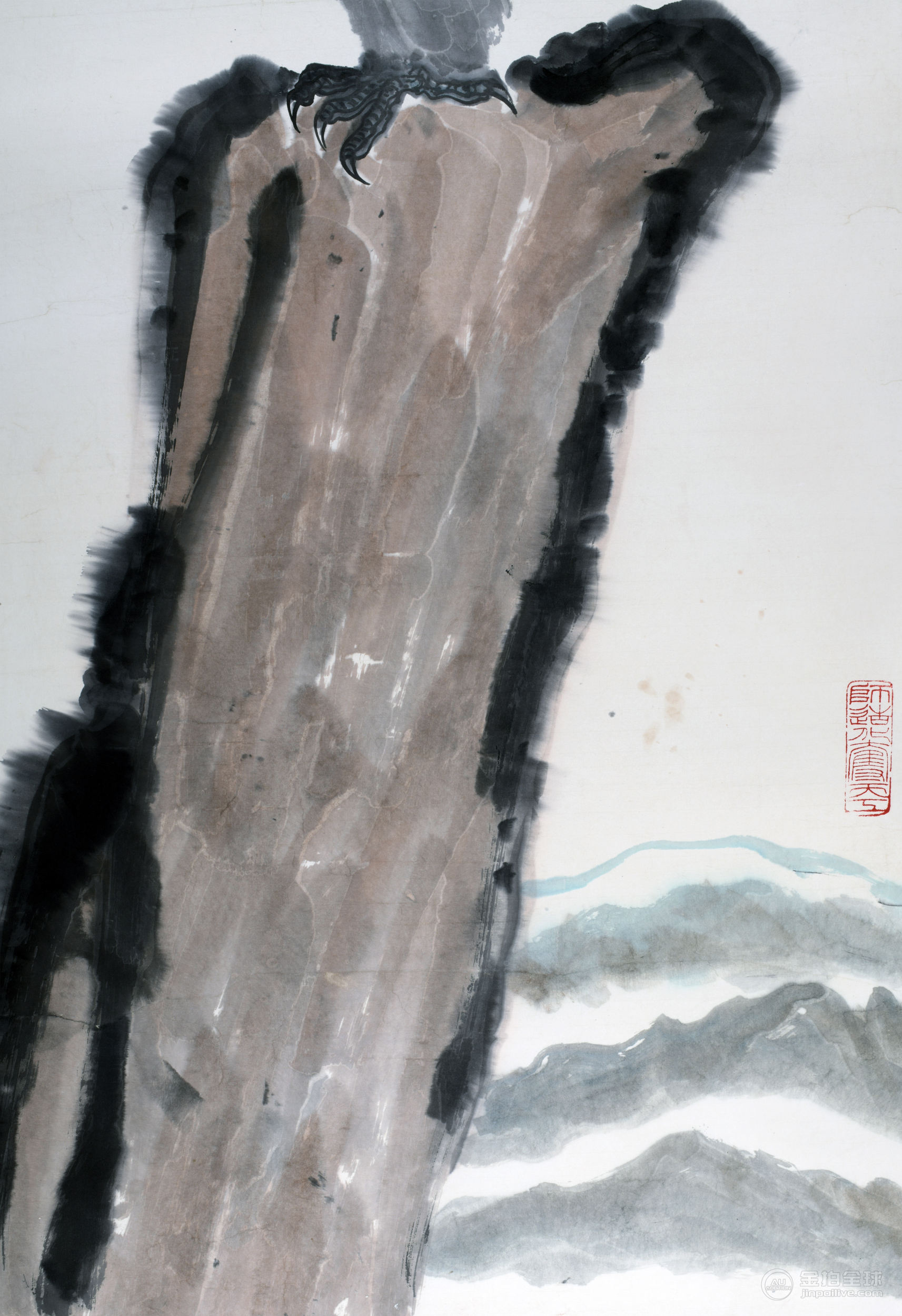 吴作人长空一击 图片4