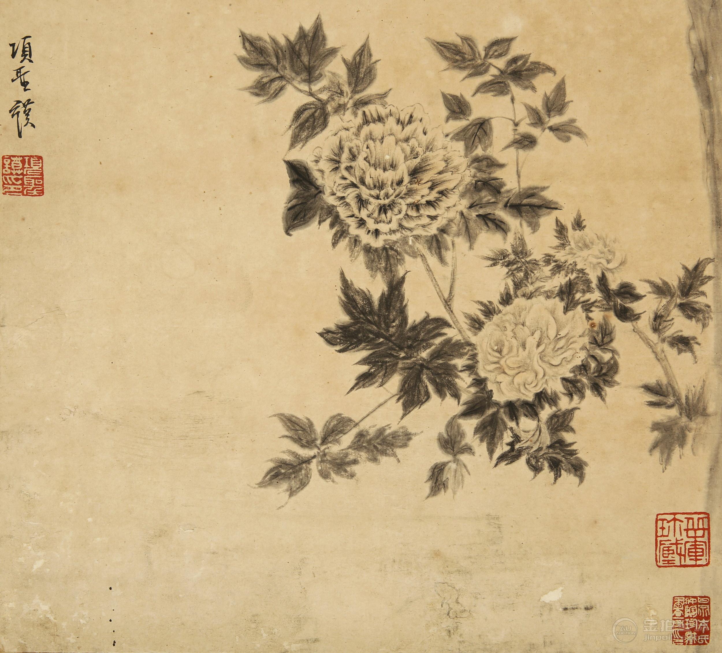 项圣谟 花卉 图片1