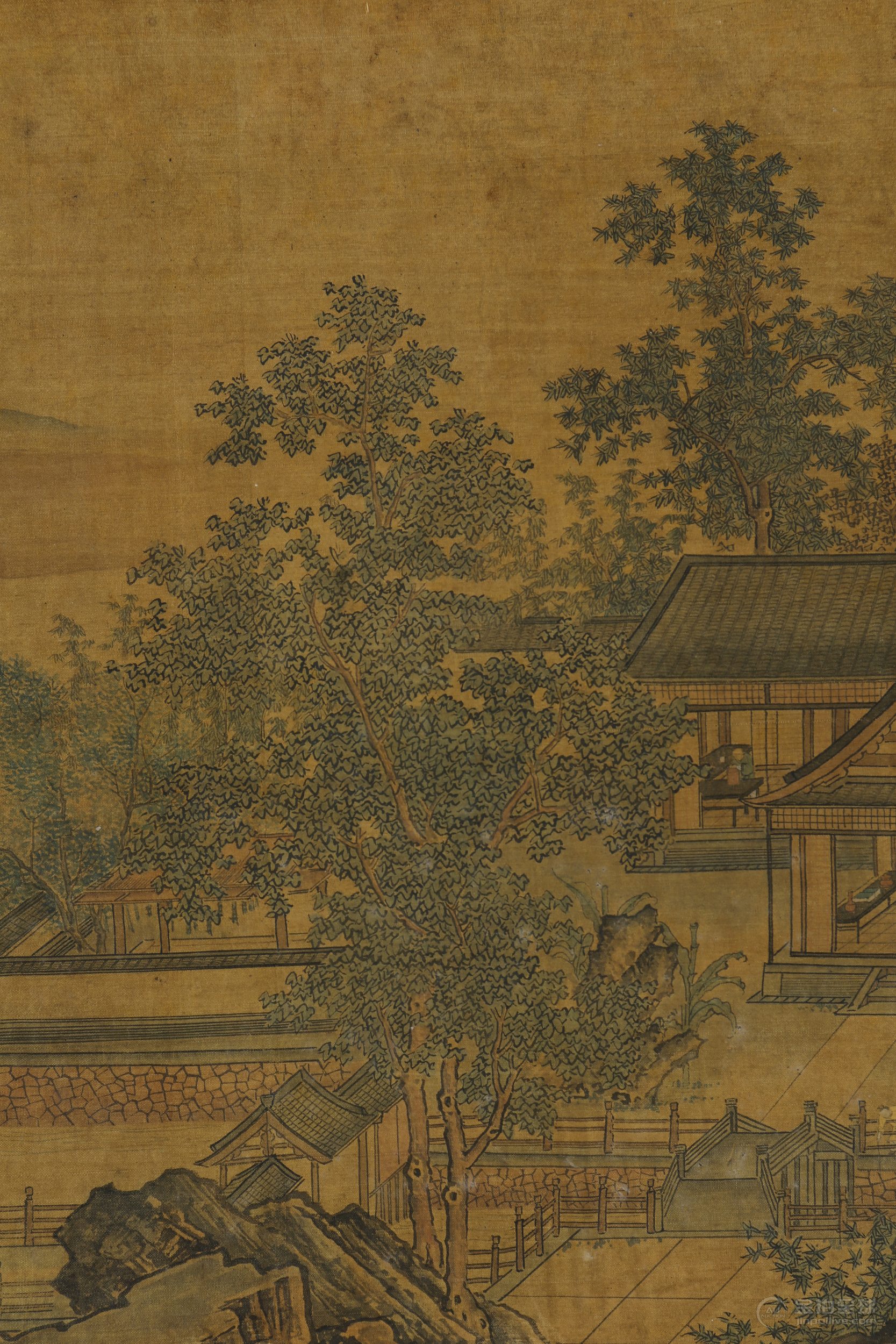 高岑 庭院讀書圖 图片7